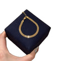 Mesh Chain Bracelets in Gold and Silver Tone Finishes view 5