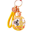 Liquid Filled Mahjong Dice Keychains with Five Tile Designs plus Assorted view 5
