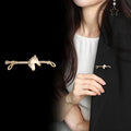 Gold Tone Horse Two Designs Metal Brooch Pin for Jackets and Lapels view 3