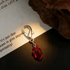 Silver Red Heart