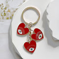 Blue Evil Eye Charm Keychains in Twenty-Five Designs view 4