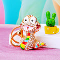 Crystal Snake Keychain Collection in Twenty One Colors and Constructions view 3