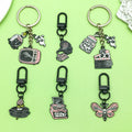 Halloween Charm Keychains Featuring Pink Butterfly Across 44 Pictured Variations view 4
