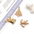 Christmas Gold-Tone Christmas Theme Metal Charms with 24 Listed Options view 4