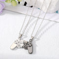 Two Piece Magnetic Game Controller Pendant Couple Necklace Sets view 5