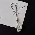 Clear Resin Alien Phone Strap Charms 8 Poses Plus Set view 5