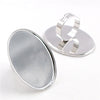 Rhodium 30x40mm Thin