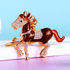 Dark-Brown Thoroughbred
