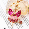 Jeweled Star Angel Keychains in Three Colors plus Random Color Option view 6