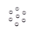 Plain Ring Spacer Beads in Detailed Metal Finishes for Jewelry Making view 3