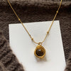 Brown Round Stone