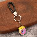 Brake Disc Caliper Metal Keychain With Braided Loop, 6 Colors view 4