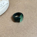 Chunky Resin Dome Cocktail Rings Marbled 6 Colors Mix view 9