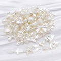 Twenty-Style Ivory Faux Pearl Shaped Spacer Bead Collection view 3