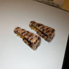 Gold Leopard Square