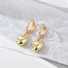 Gold Puffy Heart