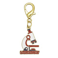 Laboratory Microscope Enamel Charm Keychain Two Colors view 7
