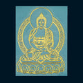 Gold-Tone Metal Buddhist Deity Figure Cutout Decoration view 6
