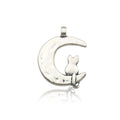 Silver-Tone Sun and Moon Metal Charms with 17 Listed Options view 8