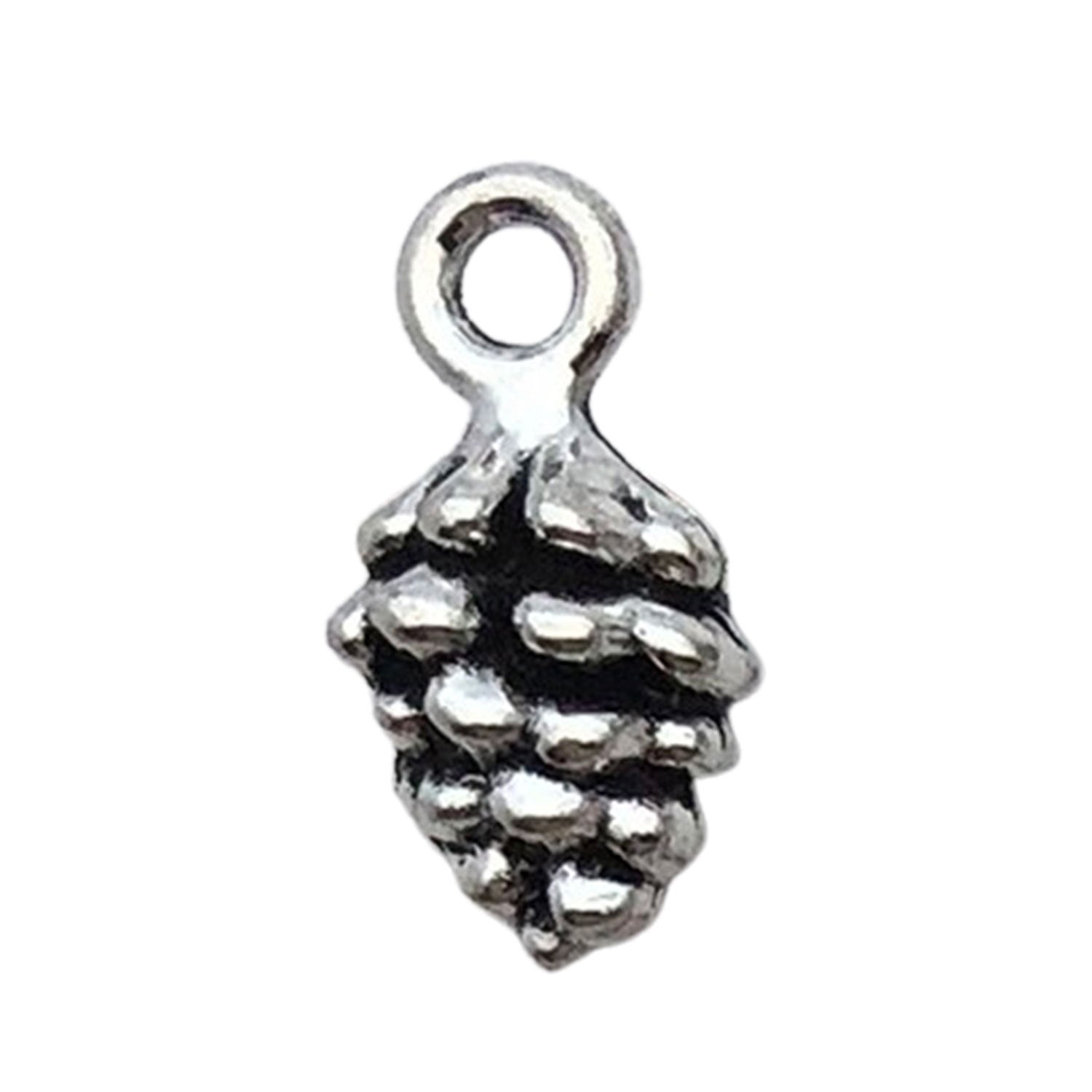 Enamel Zinc Alloy Pumpkin Maple Leaf Squirrel Corn Pinecone Charm Pendant for DIY Earrings