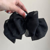 Black Mesh Bow