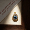 Gold and Silver Tone Rhinestone Evil Eye Loose Charms in Seven Designs view 8