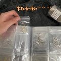 Clear Jewelry Storage Pouches Pack of 30 Organizer Set view 3