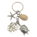 Sea Turtle Starfish Shell Dreaming Of Sea Key Ring view 5