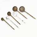 Round Cabochon Bobby Pin Blanks in Fourteen Options view 4