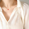 Gold Red Heart