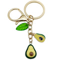 Pineapple, Lemon, Banana, Pear and Avocado Fruit Keychains view 5