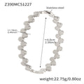 Magnetic and Hinged Bracelet Collection in Eight Metal Finishes view 9