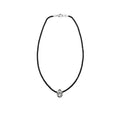 Beaded Cord Necklaces With Clear Heart Shaped Crystal Pendants view 5