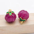 Metallic Four-Leaf Clover and Pumpkin Glossy Charms with 28 Listed Options view 12
