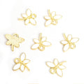 Four Wing Enamel Dragonfly Charms in Six Colors and Two Metal Tones view 10