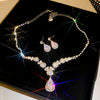 Iridescent Teardrop Set