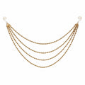 Four Layer Gold Ball Bead Garland Christmas Tree Decor view 5