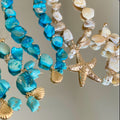 Shell Starfish Beach Necklace Bracelet And Earring Styles view 1
