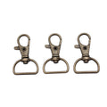Swivel Lobster Clasps with Wide Strap Loops in Six Finishes view 9