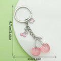 Cherry Charm Keychains Featuring Black Cherry Across 28 Pictured Variations view 6