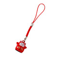 Lucky Cat Bell Phone Charms Alloy Maneki-Neko Cord Straps 6 Styles view 5