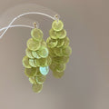 Translucent Sequin Cluster Earrings in Nineteen Designs view 7