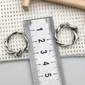 Tibetan Silver Zinc Alloy Thorn Heart Charm Pendant for DIY Necklace Earring Keychain