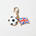 Soccer Ball And Flag Enamel Charms With Lobster Clasps view 9