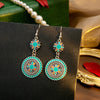 Turquoise Floral Medallions