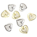 Crystal Double Heart Jewelry Components For DIY Earrings And Bracelets Charms view 5