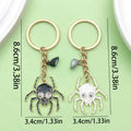 Halloween Charm Keychains Featuring Heart Across 44 Pictured Variations view 2