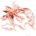 Long Teardrop Earring Hooks in Eight Finish Options view 7
