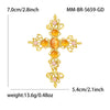 Pink Gold Cross