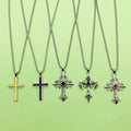 Cross and Angel Charms and Pendants in 7 Pictured Variations view 2